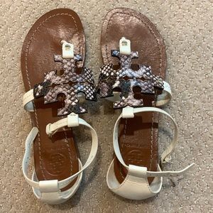 tory burch phoebe snakeskin sandals